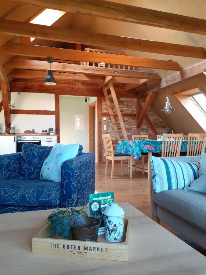 Liljas Haus Im Spreewald Apartment Burg  Bagian luar foto